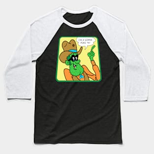 Cowboy Cactus Baseball T-Shirt